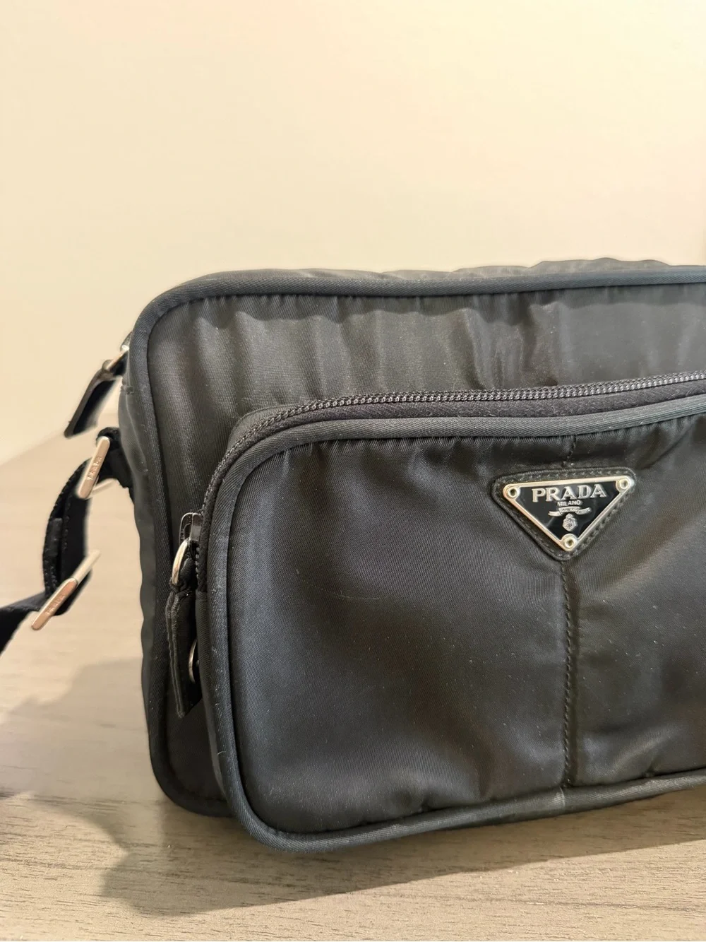 PRADA Black Small Crossbody Bag